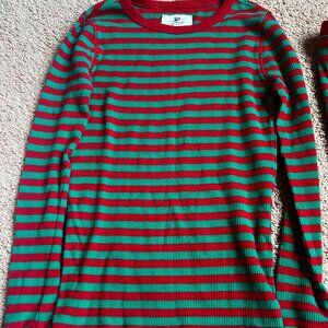 Crewcuts Holiday Stripe Pajama Set – Size 14